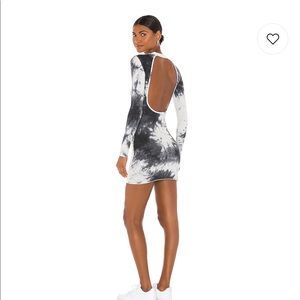 Mini dress open back